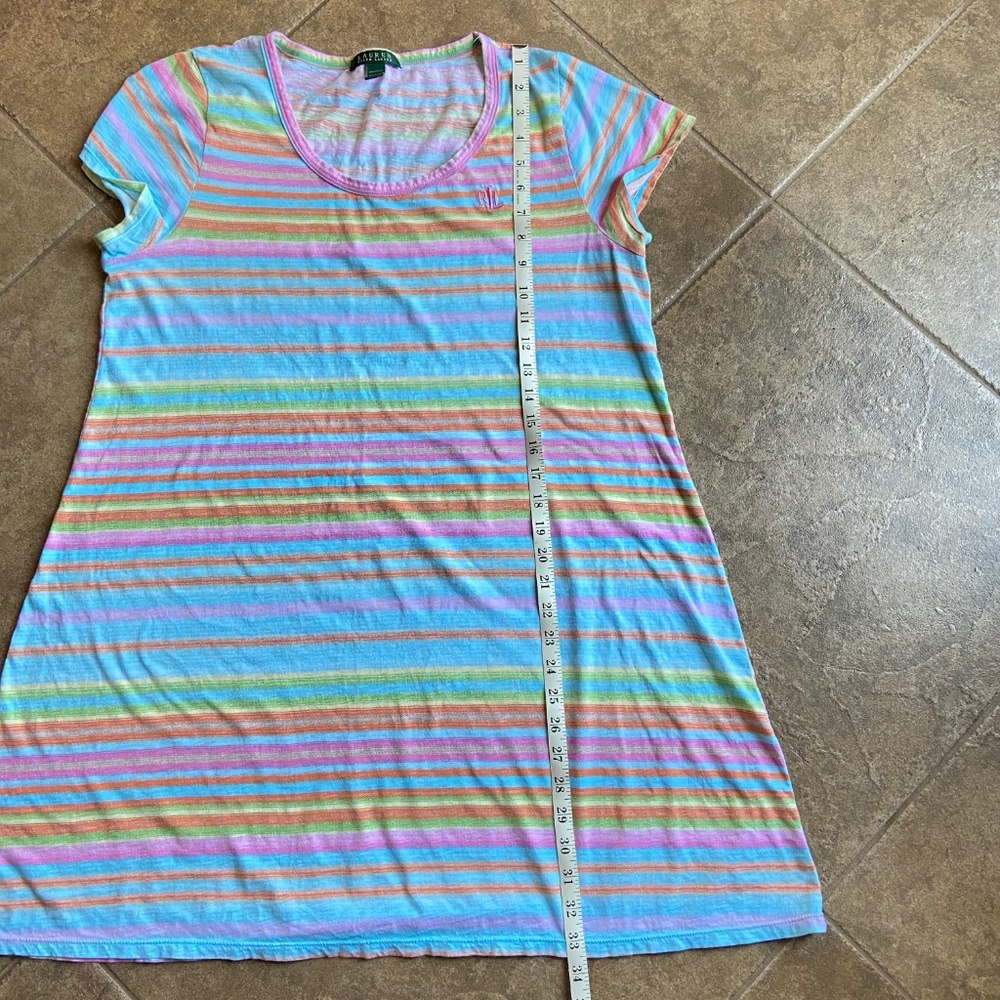 LIKE NEW- Ralph Lauren Night Shirt or Swim Cover-Up - Picture 6 of 8